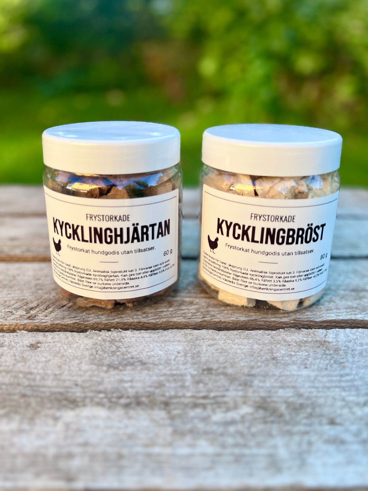 Frystorkade Kycklingbröst 60g