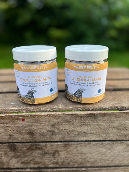 Kyllinghjerter i et glass 60g