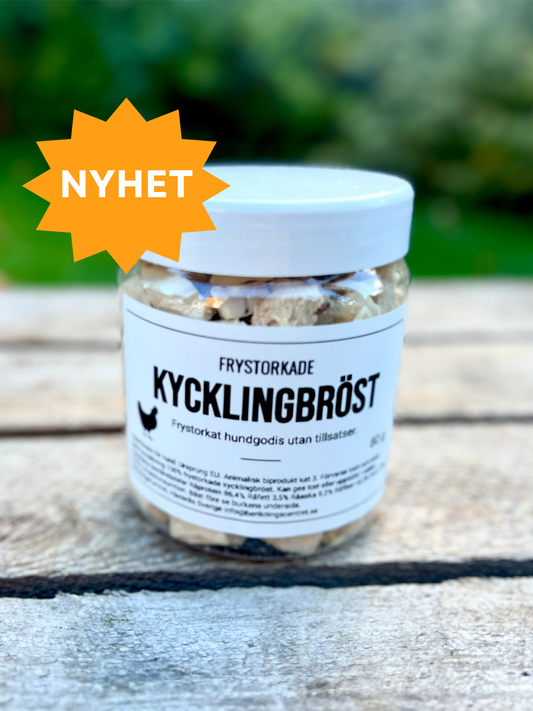 Frystorkade Kycklingbröst 60g