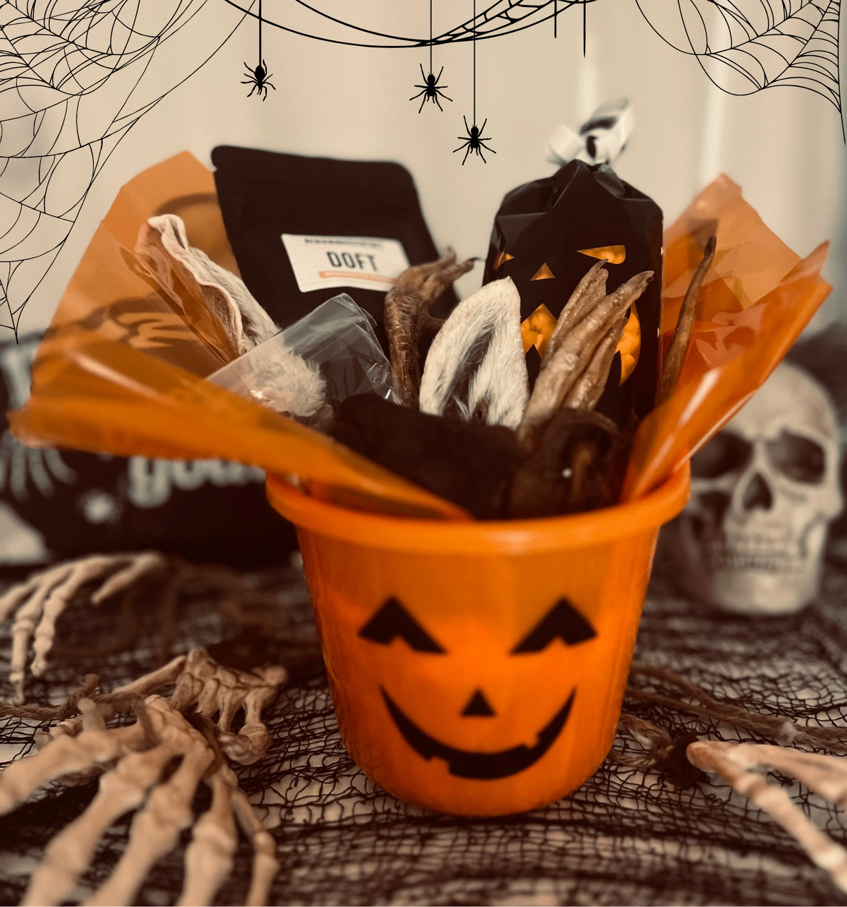 Halloween Bucket - Bus & Godis