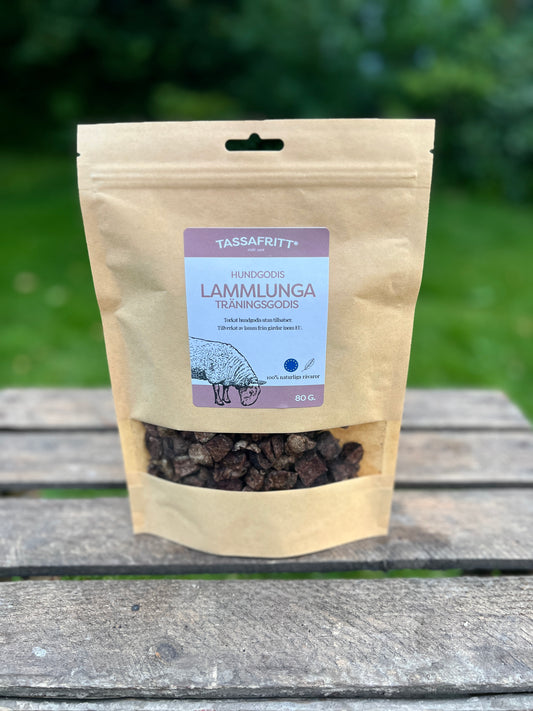 Lamb lung 80g PawFree
