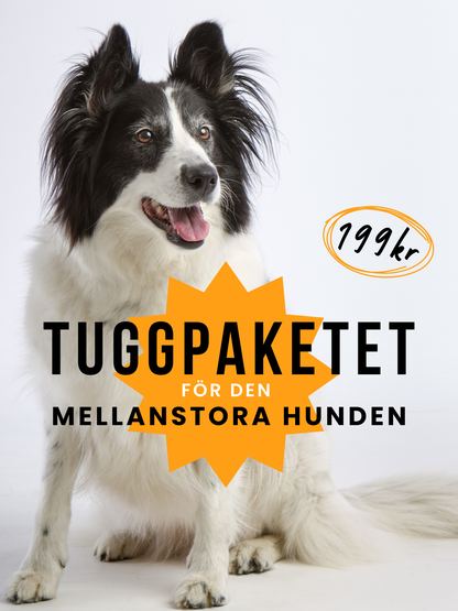 Tuggpaket för den mellanstora hunden