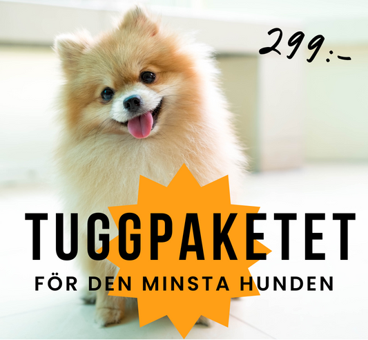 Tuggpaket för den minsta hunden